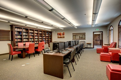 Mountain Springs Prep computer room